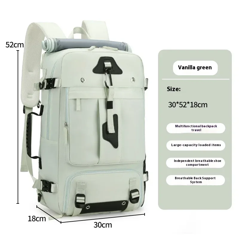 nouveau sac à dos de voyage extensible grande capacité pour hommes, idéal pour l'extérieur, 80 litres