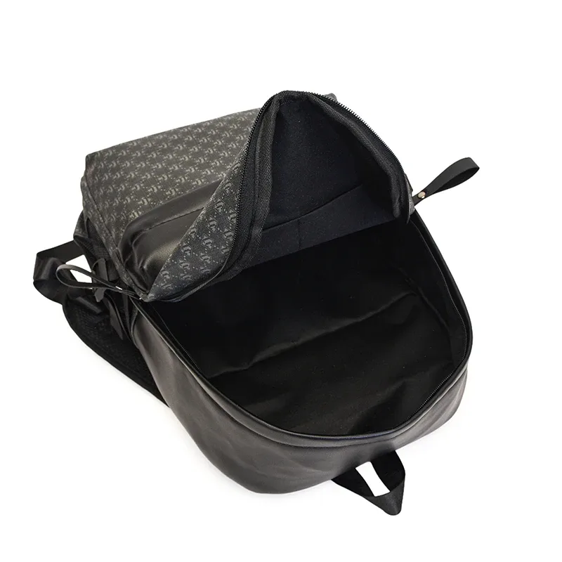sacs à dos de luxe pour hommes, sac d'ordinateur de grande capacité de haute qualité, sac à bandoulière étanche en pu, sac d'école de style vintage