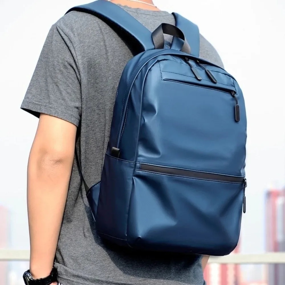 sac à dos pour hommes, grande capacité, durable, multi-poches, imperméable, sac de voyage, gris, noir, sac pour ordinateur portable, streetwear