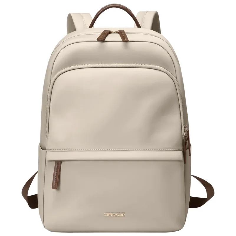 sacs à dos esthétiques de golf pour femmes, sac à dos étanche de voyage mignon pour ordinateur portable de 15 à 6 pouces, cartable slim et léger antivol