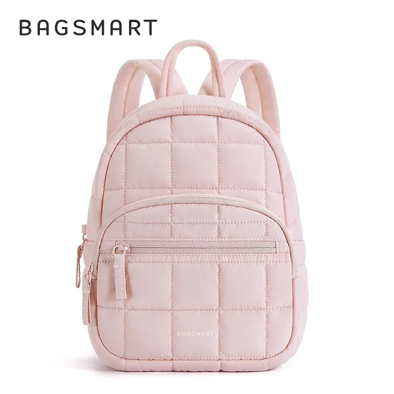bagsmart petit sac à dos mignon pour femme, sac à livres pour collège, mini sac à dos multifonction pour fille, pour les voyages de loisirs