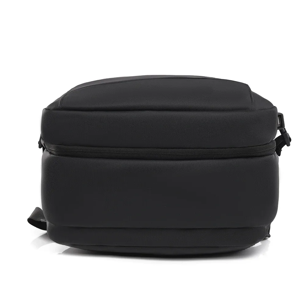sac à dos professionnel multi-poches hydrofuge pour ordinateur portable 15,6 pouces, compatible avec une valise à roulettes, sac à dos de voyage unisexe pour les trajets quotidiens