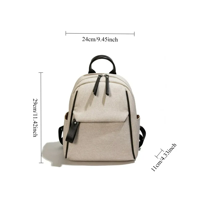 nouveau sac à dos étudiant grande capacité pour cours, sac de transport simple et tendance, sac à dos étudiant polyvalent et léger, unisexe