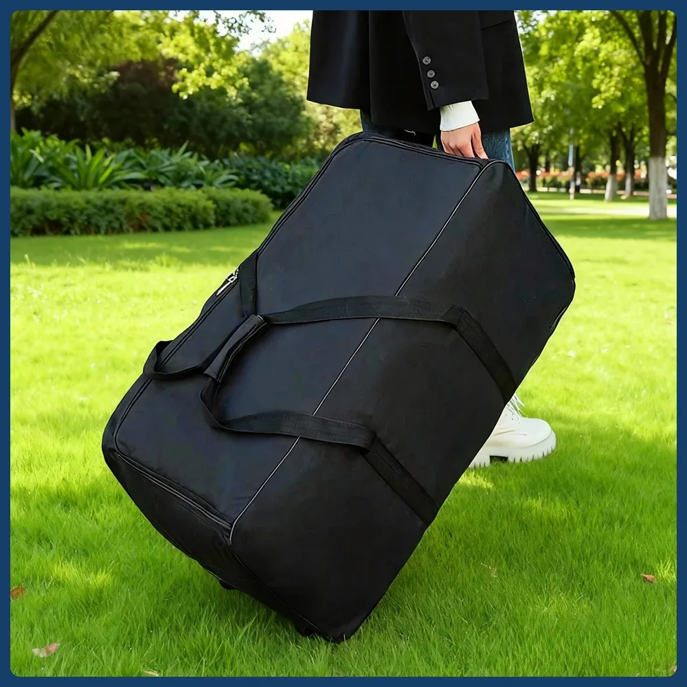 sac à bagages à roulettes de grande capacité – sac de voyage léger et étanche avec option portable, sac de rangement, ensemble de bagages