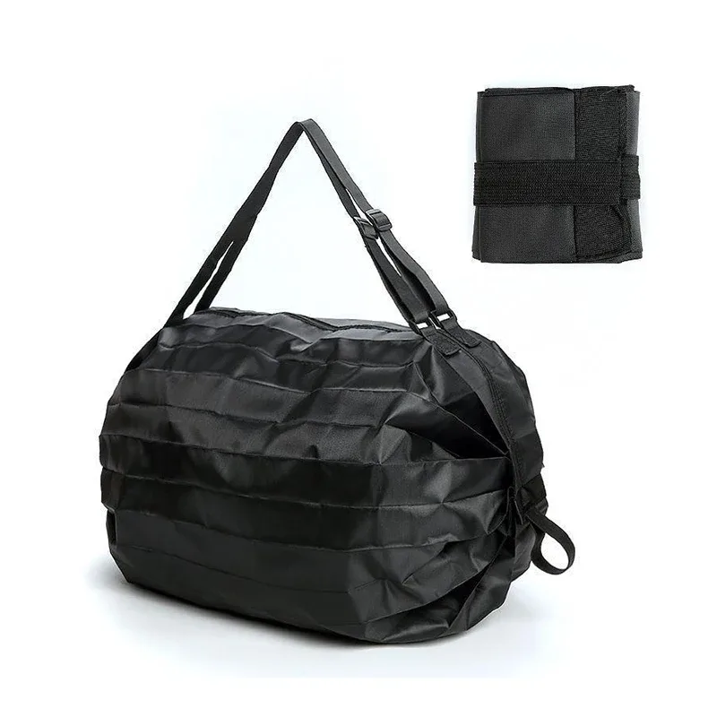 sac de rangement pliable avec poignée, sacs à main de camouflage de voyage portables, sac de shopping de grande capacité