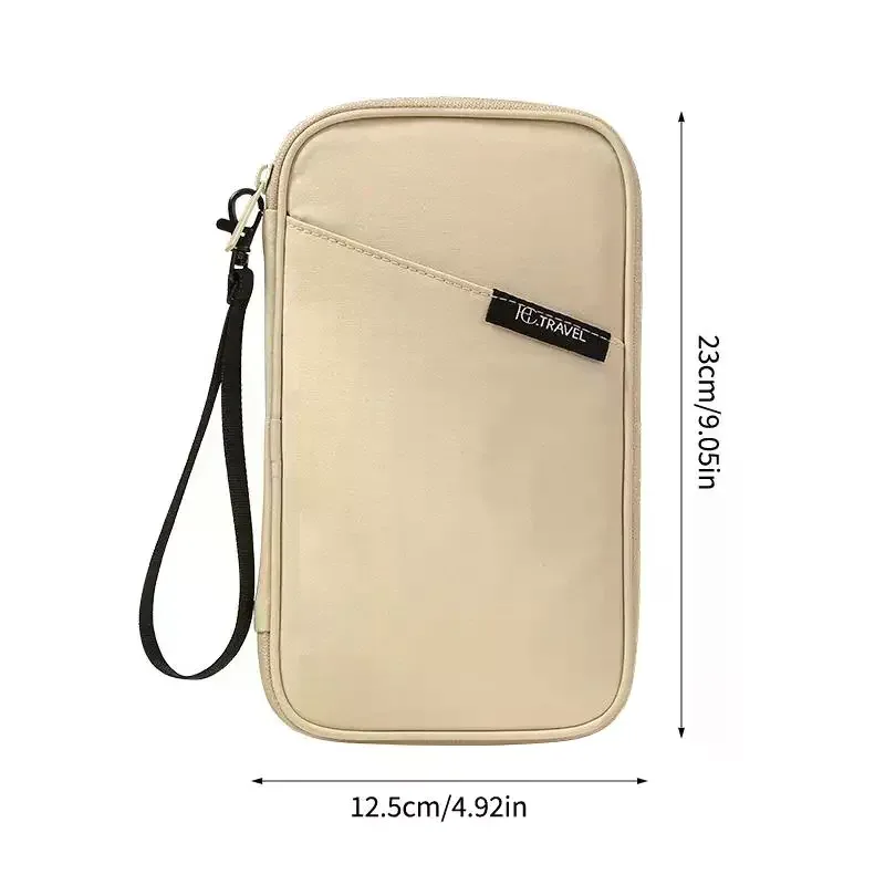 organisateur d'accessoires de voyage, housse pour documents, porte-cartes, portefeuille de voyage pour la famille, porte-passeport, portefeuille de passeport étanche