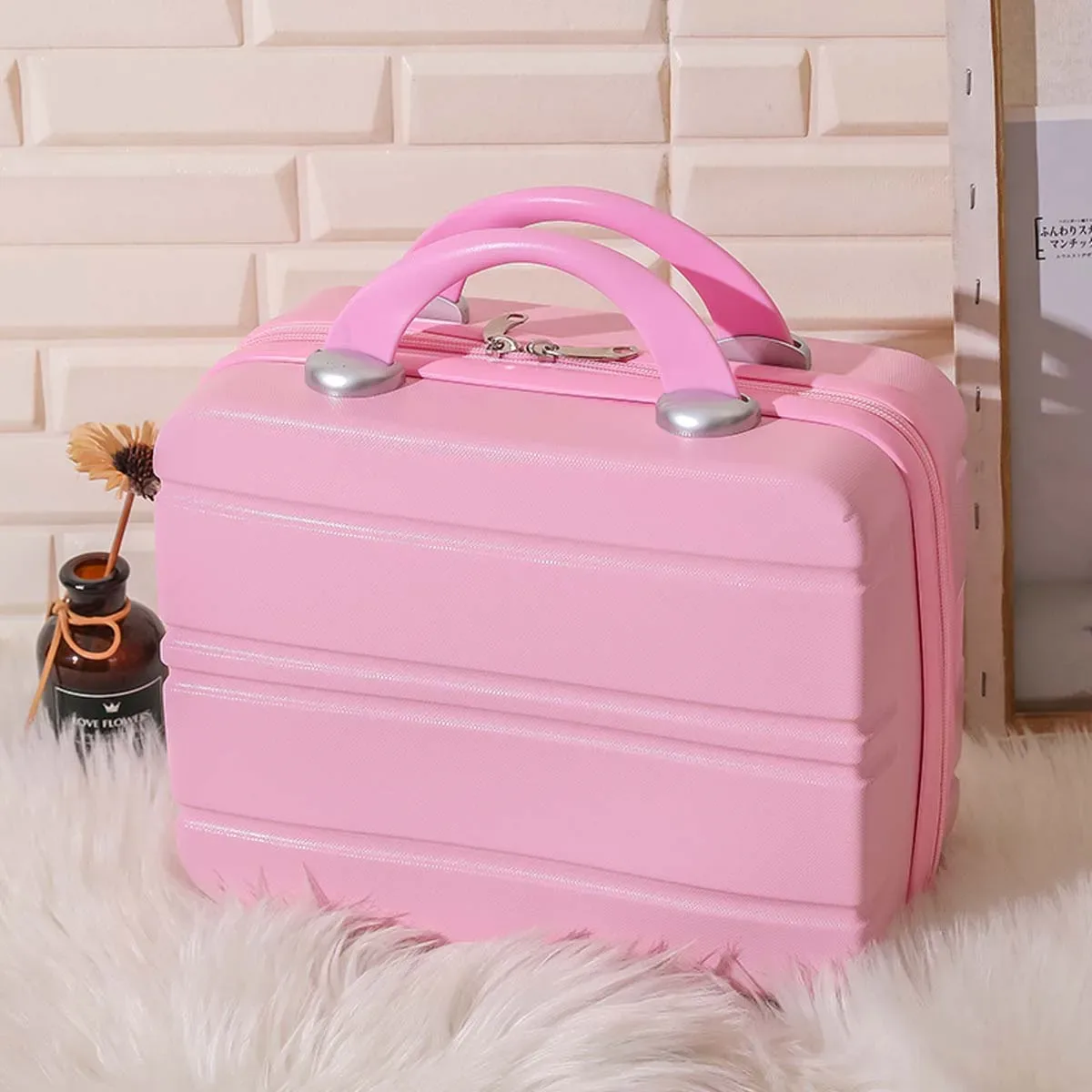 nouvelle valise tendance, trousse de toilette vintage 14 pouces, petite boîte de rangement, sac à maquillage, mini coffret cadeau de cérémonie, vente en gros