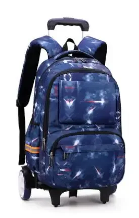 sac à dos à roulettes pour garçons du collège, sacs à roulettes pour adolescents, sac à roulettes pour enfants, sac à dos à roulettes pour garçons