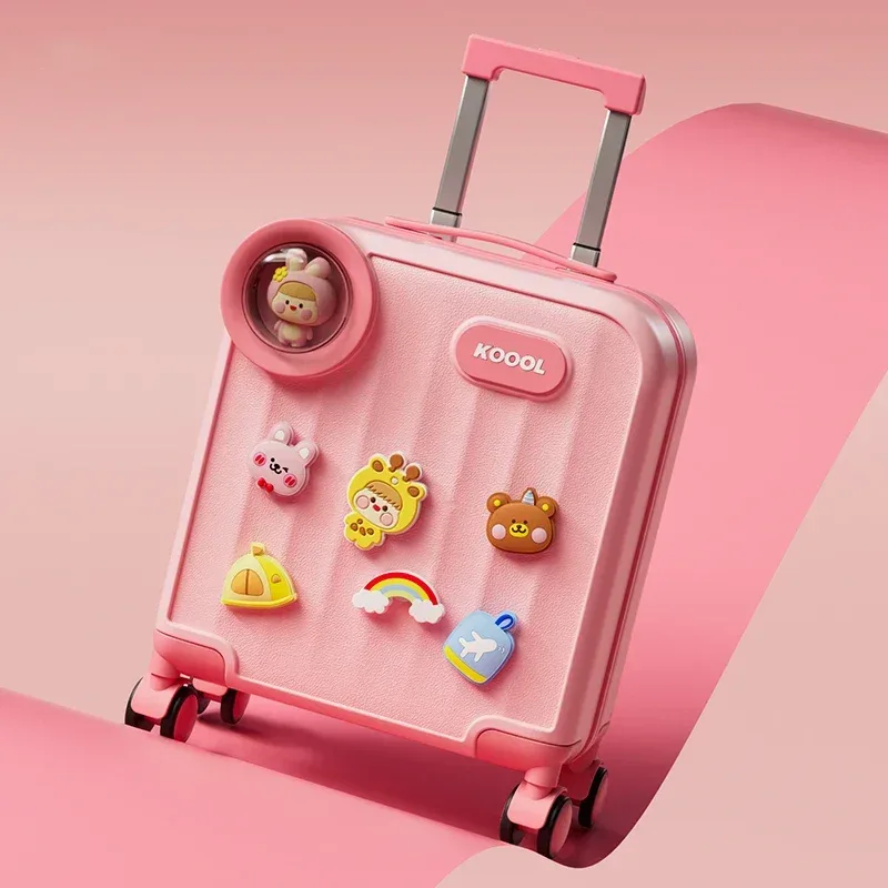 valise mignonne pour enfants de 16 pouces, petite valise à roulettes pour garçons et filles, valise de cabine pour voyage