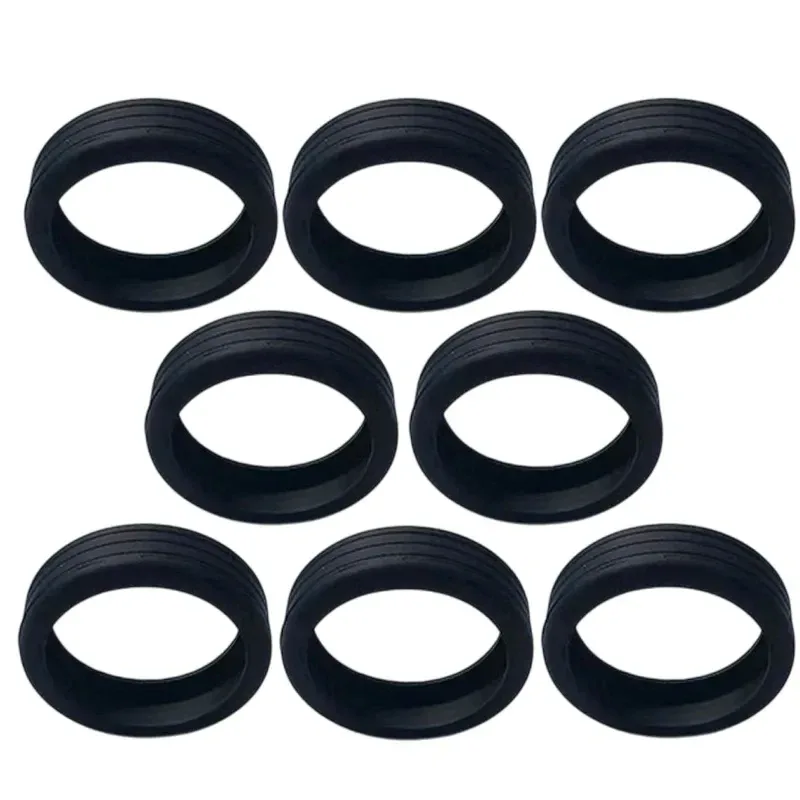 protecteur de roues de bagages en silicone, accessoires de valise de voyage, 8 pièces