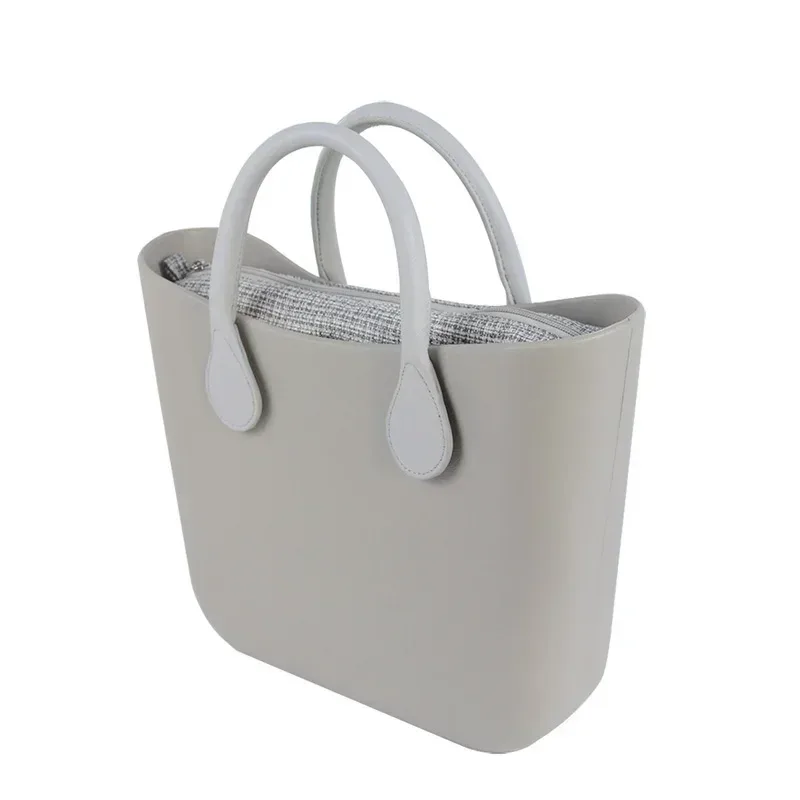 organisateur classique en toile de lin tanqu, doublure intérieure en tissu pour obag mini o bag, accessoire pour sac à main femme