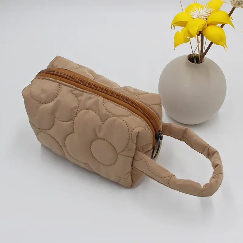 sacs à main en coton pour femmes sac de rangement tendance étui à cosmétiques de haute qualité sacs à maquillage coréens pour femmes sac de voyage décontracté sac à cosmétiques
