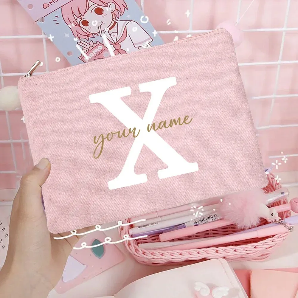 sacs cosmétiques personnalisés avec nom pour demoiselles d'honneur, trousse de maquillage pour filles, trousse de toilette de voyage, cadeaux de mariage et d'anniversaire pour elle