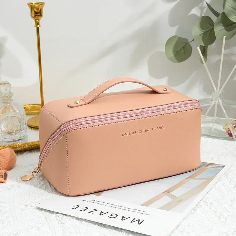 homefish organizer – trousse de toilette pour femme, trousse de maquillage, pochette de rangement, boîte de luxe pour femme, trousse à cosmétiques, sac organisateur de voyage avec fermeture éclair