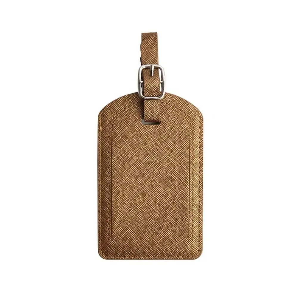 étiquette de bagage en cuir pu pour les fêtes, accessoires de voyage, étiquette de valise d'avion, étiquette de carte d'embarquement