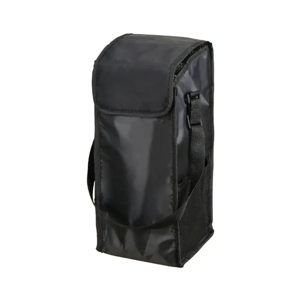 nouvelle sacoche isotherme grande capacité en film aluminium noir, sac à lunch épaissi pour garder les aliments au chaud
