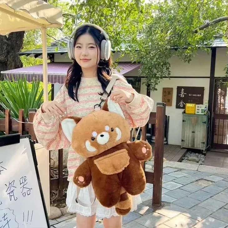 mignon en peluche pingouin sacs à dos femmes dessin animé amusant sac à bandoulière nouveau à la mode personnalisé fille mode sac à dos kawaii animal sac à dos