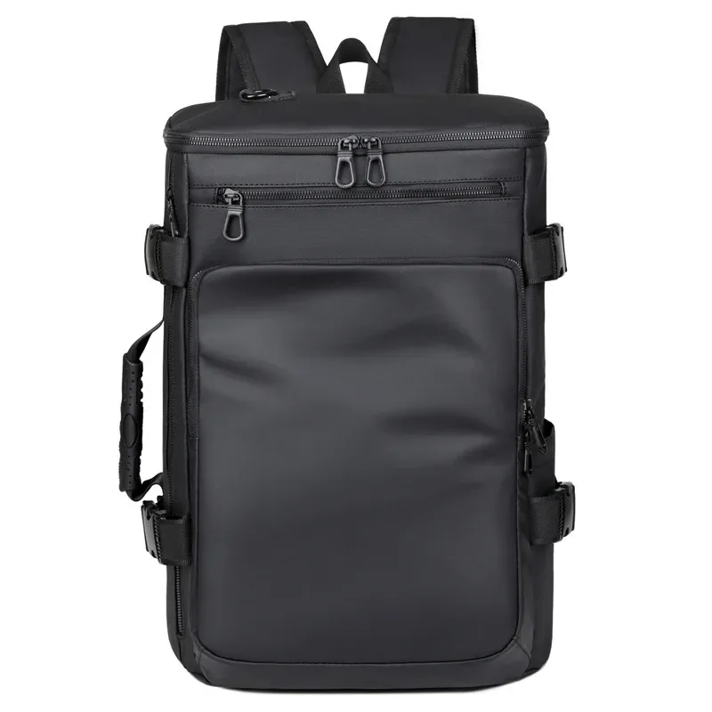 sac à dos de voyage carry on pour hommes et femmes, sac de sport convertible durable adapté aux ordinateurs portables de 16 pouces pour le fitness et les voyages