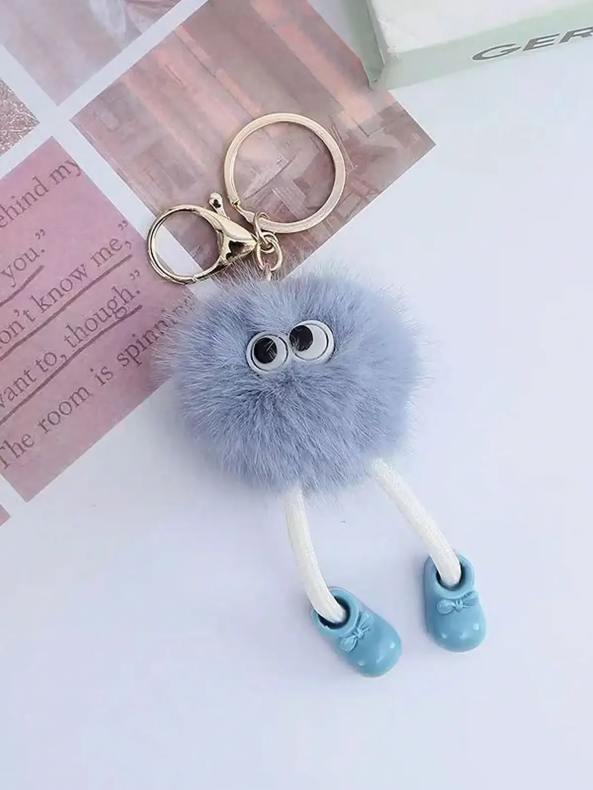porte-clés en peluche mignon pour femmes, sacs à dos, sac kawaii moelleux, pendentif à breloque, coquette y2k, cadeau pour femmes et filles, accessoires de sac