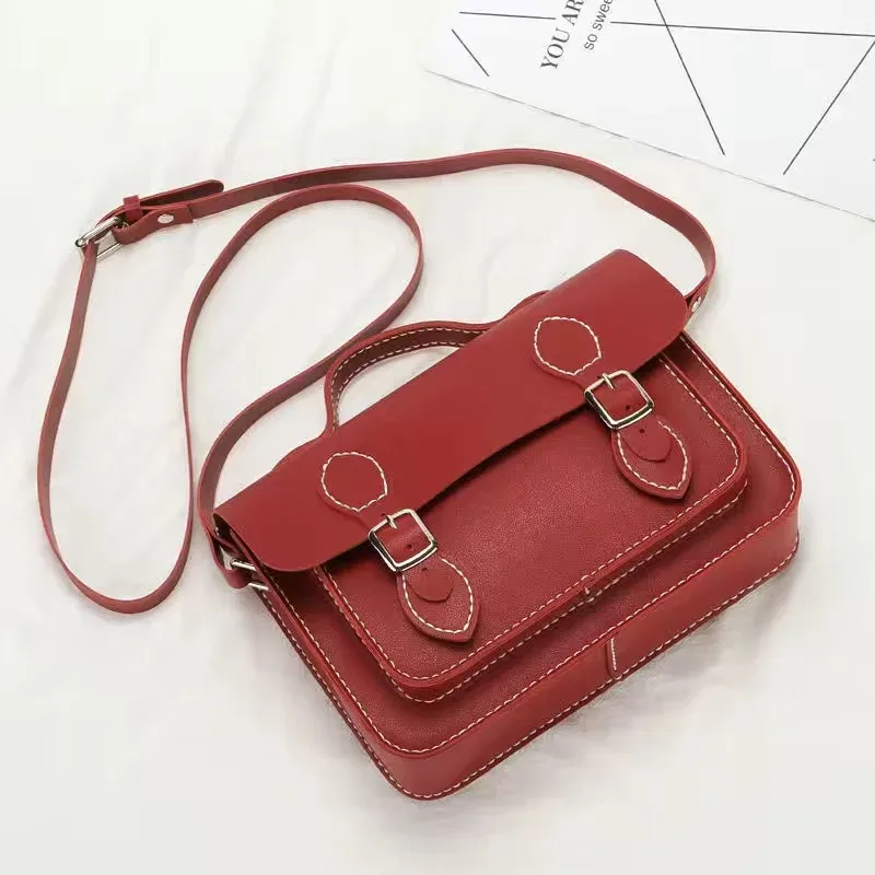 kit de fabrication de sacs à main, sacoche cambridge, sac à bandoulière cousu à la main, matériau en cuir pu, ensemble fait maison