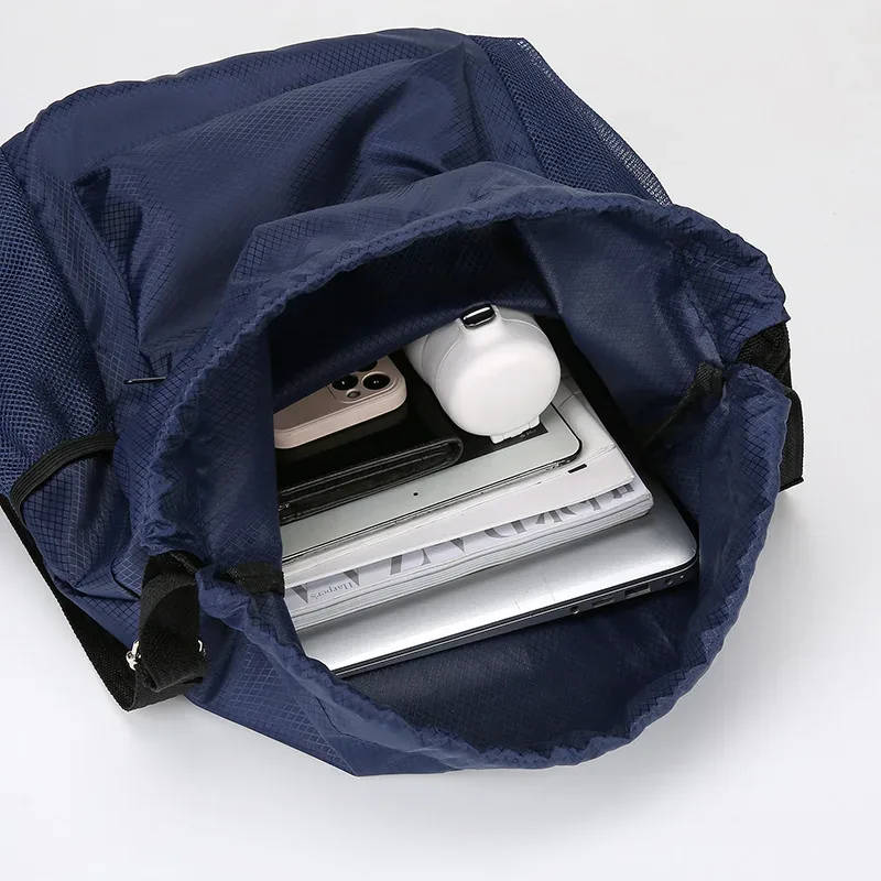 sac de sport léger et étanche, sac à cordon pour salle de sport, basket-ball et voyage, unisexe