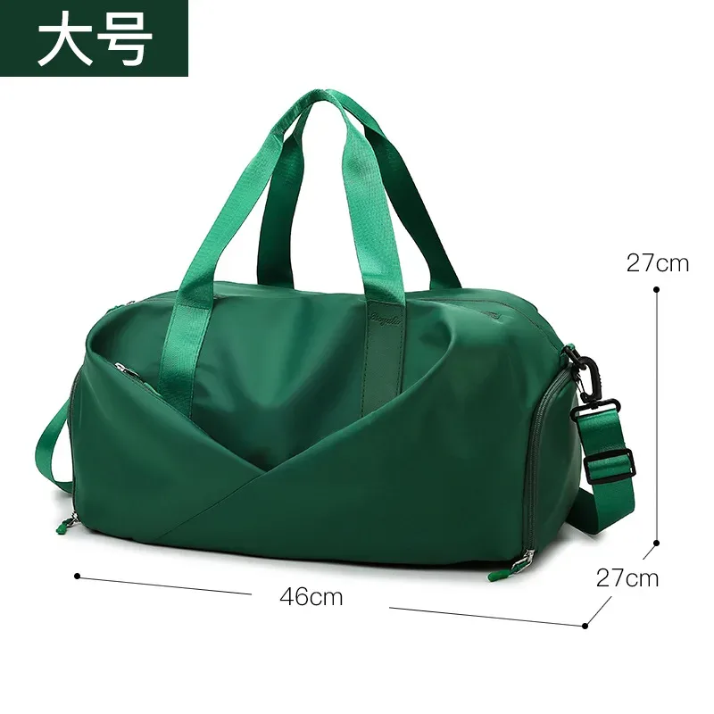 sac de sport personnalisé avec logo pour enfants, femmes, hommes – sac de voyage étanche pour vêtements secs et mouillés, sac à main, sac de natation, sac de week-end, sac d'entraînement de fitness – impression photo et nom