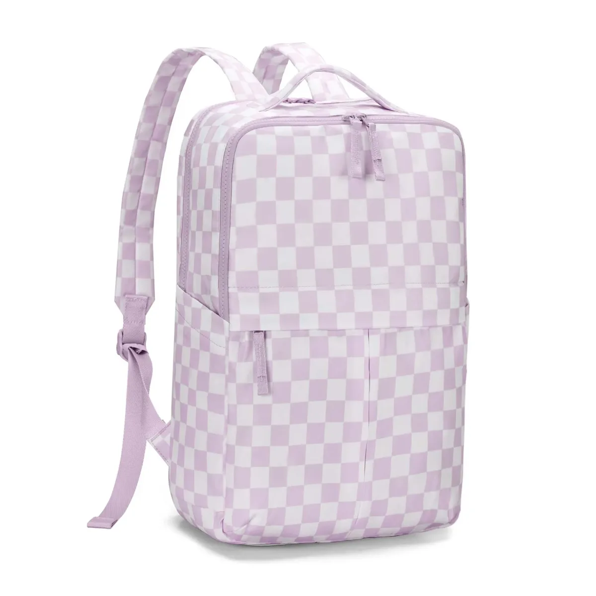 nouveaux sacs à bandoulière à carreaux pour l'école, unisexe, sac à dos tendance, sac de sport en nylon, grande capacité, sac d'entraînement durable