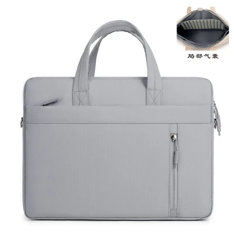 porte-documents pour ordinateur portable, nouveau modèle, 15.6 pouces, airbag, anti-collision, sac multifonctionnel pour ordinateur portable, matériau en tissu oxford