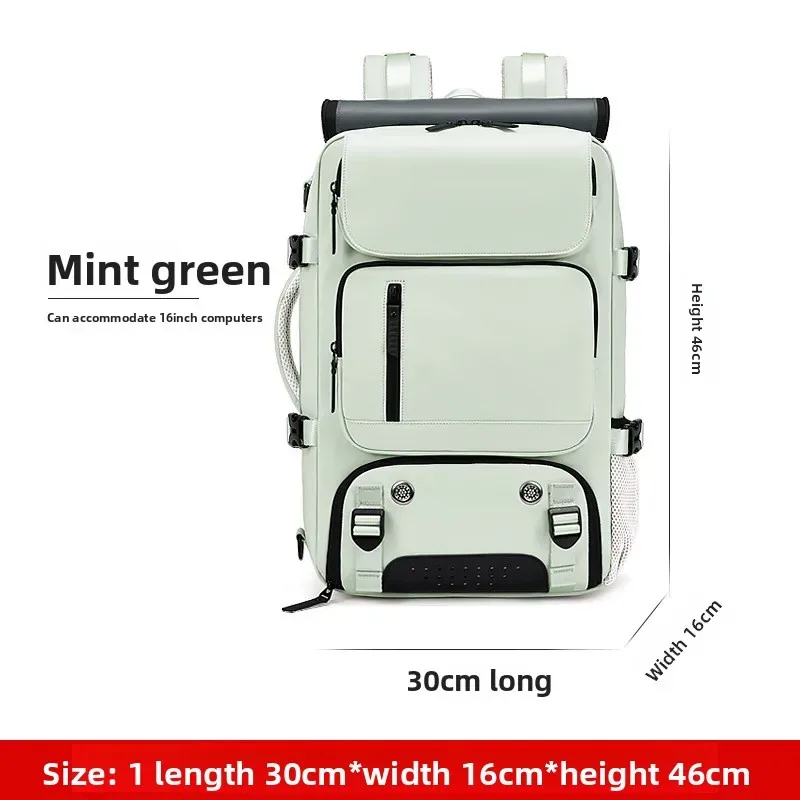 sac à dos de voyage de grande capacité, sac à bagages léger multifonctionnel pour femmes et hommes, sac à main et à bandoulière