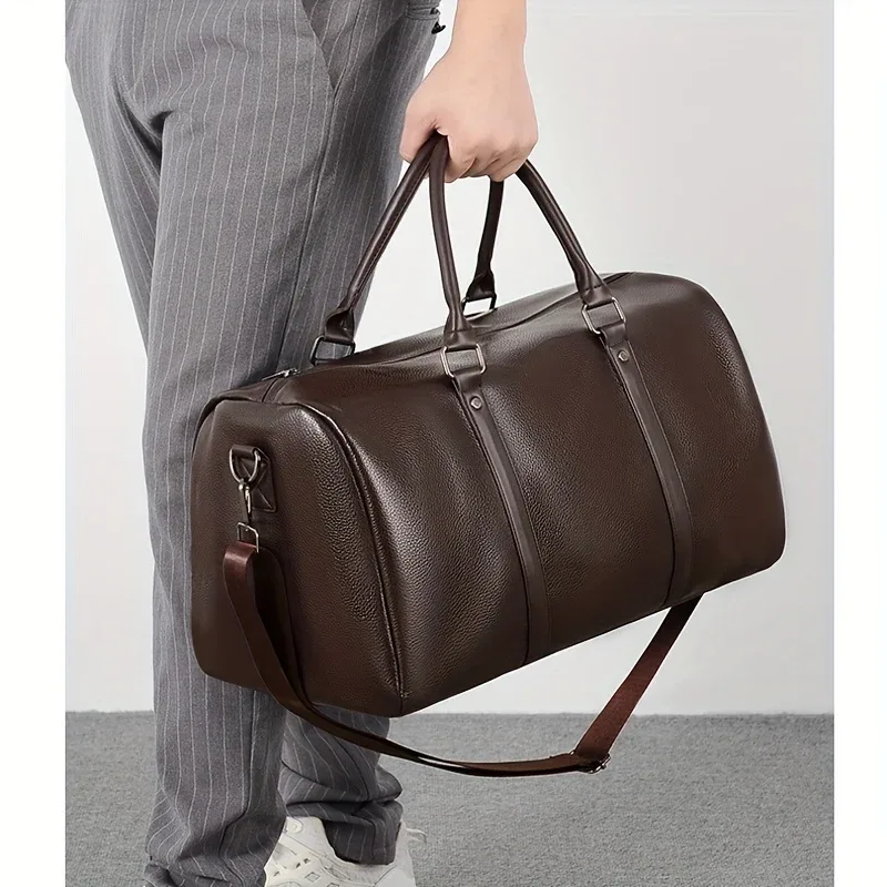 nouveau sac de voyage pour hommes, sac de fitness simple, sac à main à la mode, sac à bandoulière de grande capacité pour hommes
