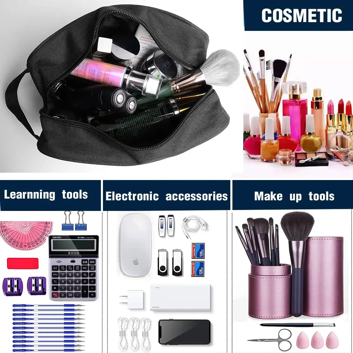 sac de maquillage pour homme, sac de voyage extérieur, trousse de toilette portable, sac de rangement pour homme