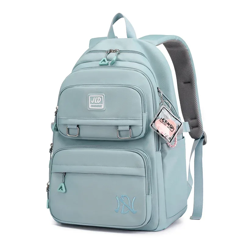 sac à dos décontracté kawaii de grande capacité pour femmes, sac de voyage pour lycéens, sacs initiés par les filles