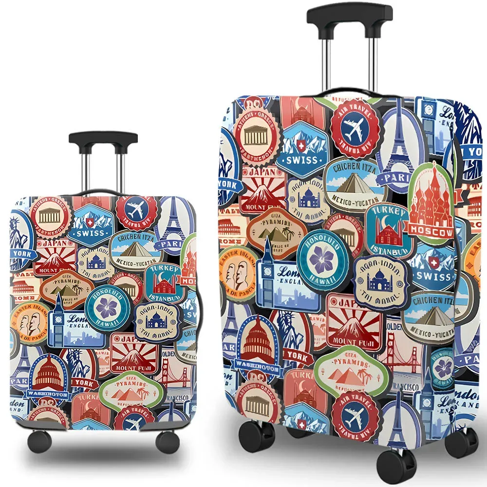 housse de protection pour valise de voyage, élastique, lavable, avec fermeture éclair dissimulée, pour 18 à 32 pouces, meilleure vente