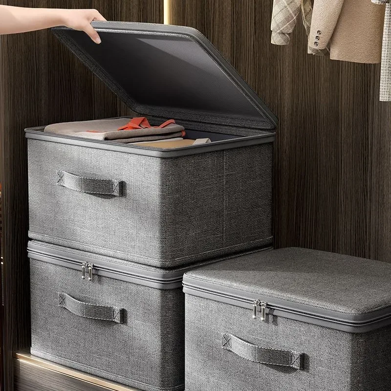 boîte de rangement pliable, organisateur portable en tissu, conteneur de rangement pour vêtements pliables avec roulettes pour l'organisation de la maison 3/1 pièces