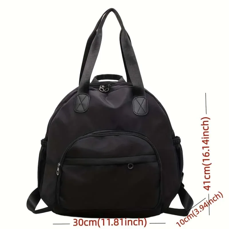 sac à dos de voyage en nylon pour femme, léger, antivol, multi-poches, sac à dos pour ordinateur portable, sac à dos scolaire pour l'université