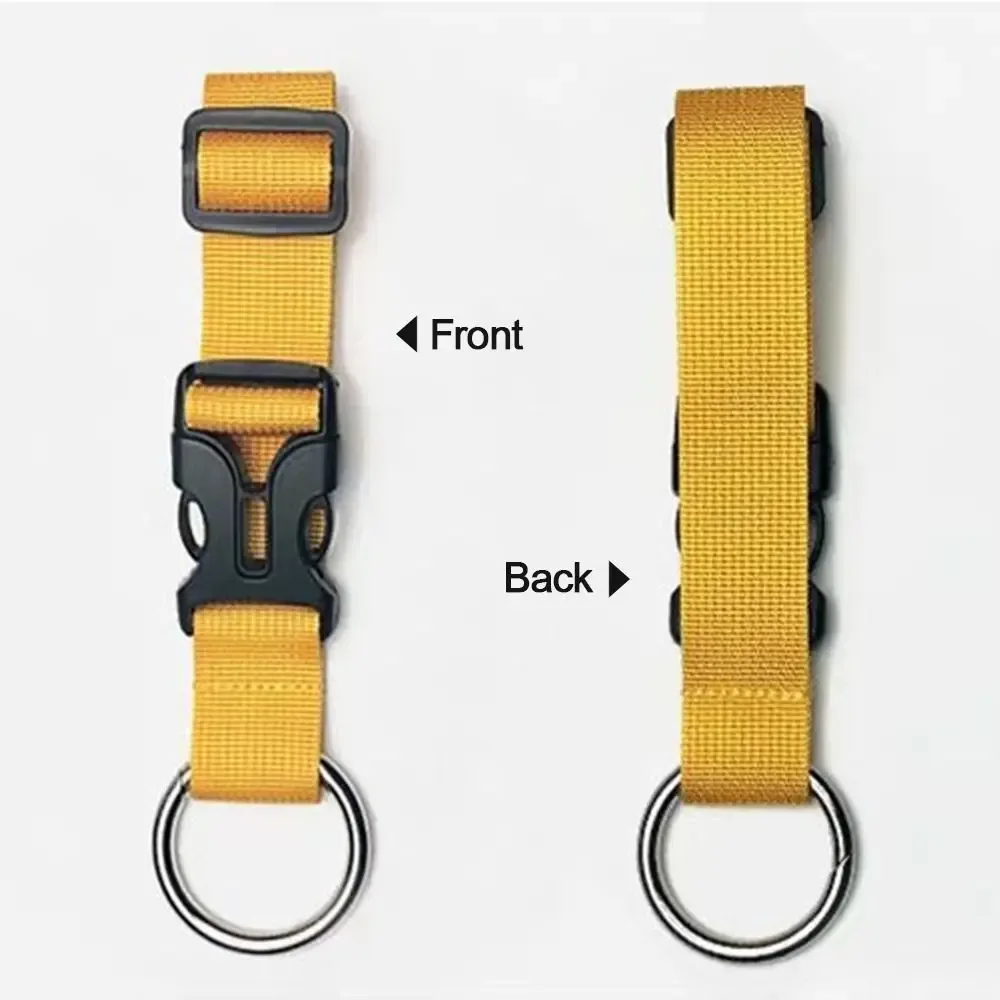 sangle de bagage portable, pince de veste de voyage, valises réglables, ceinture pour sacs à main, ajout de sac, clip à utiliser pour le transport, 1 pièce