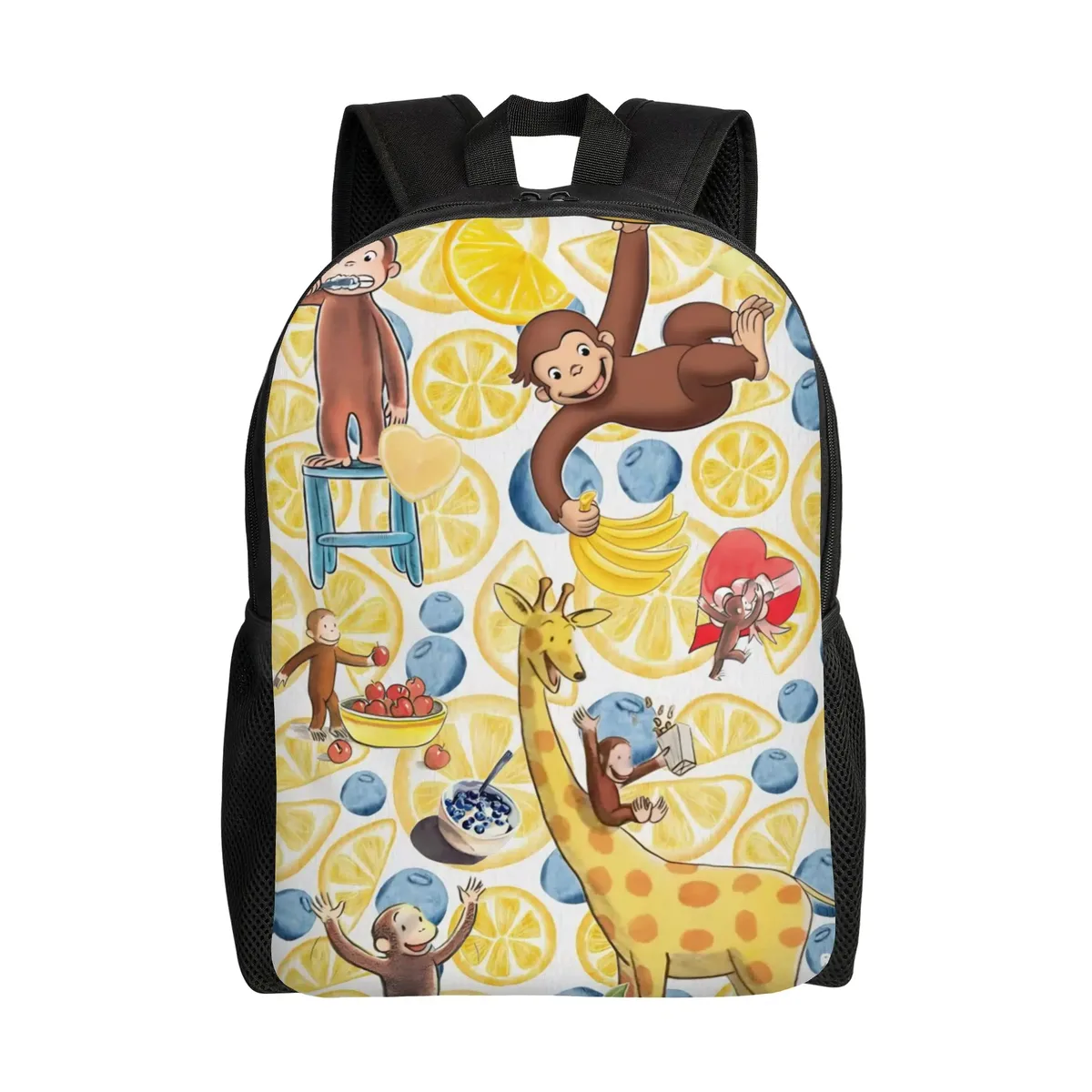 sac à dos curious george african monkey pour enfants, garçons et filles, sacs à dos légers pour tout-petits, maternelle
