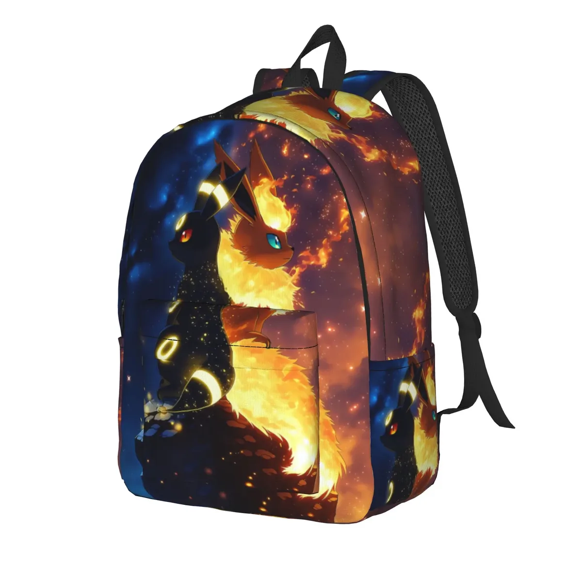 sac à dos pokemon à la mode, mochilas, sangle réglable pour le travail, fermeture à glissière