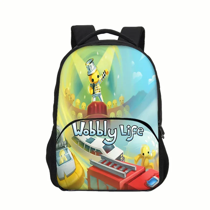 sac à dos pour enfants, vie oscillante, dessin animé poulpe monstre, école primaire et secondaire