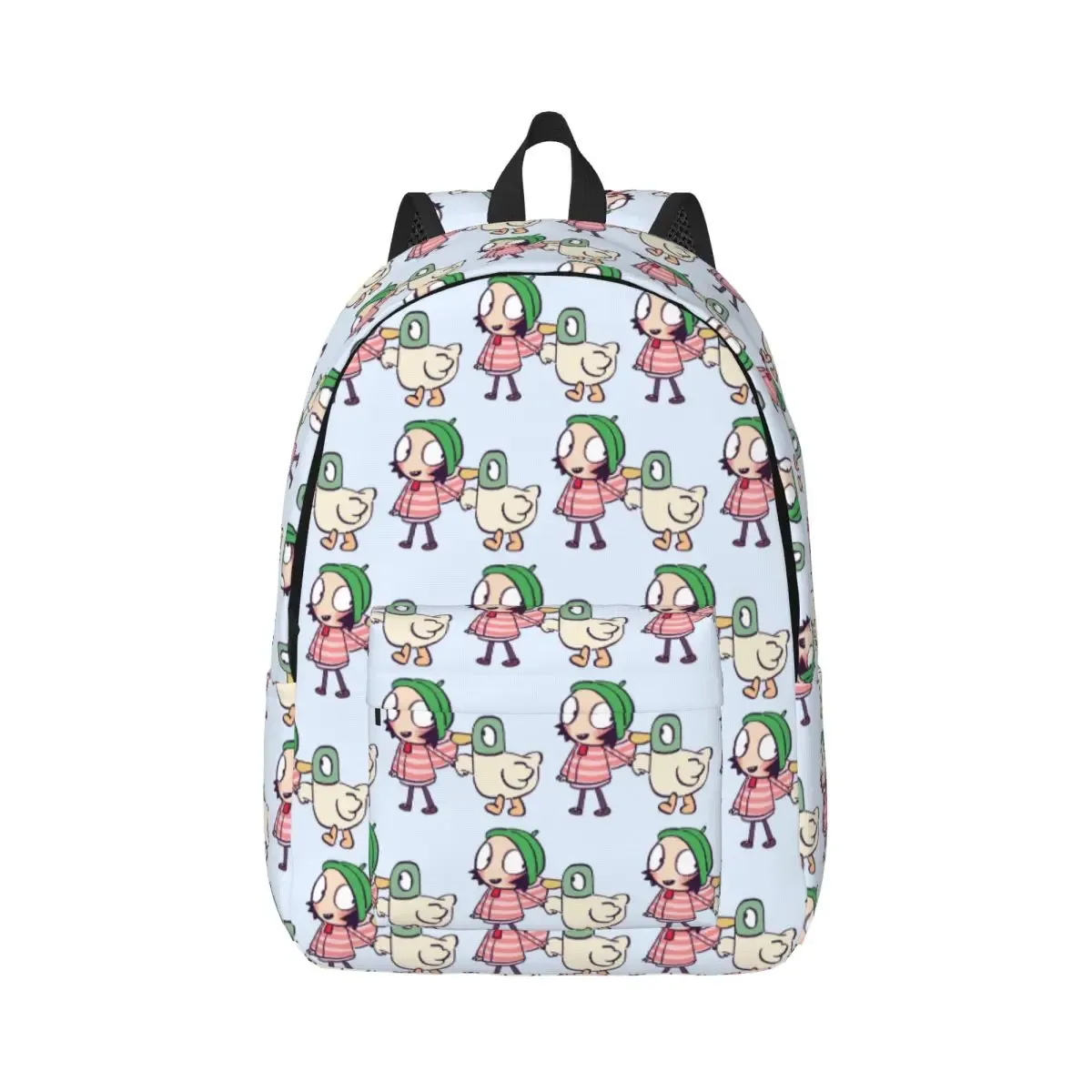 i draw sarah and duck sac à dos d'étudiant, sac d'école, sac à dos de randonnée, sac de voyage pour hommes et femmes, sac à dos à la mode, sacs à bandoulière