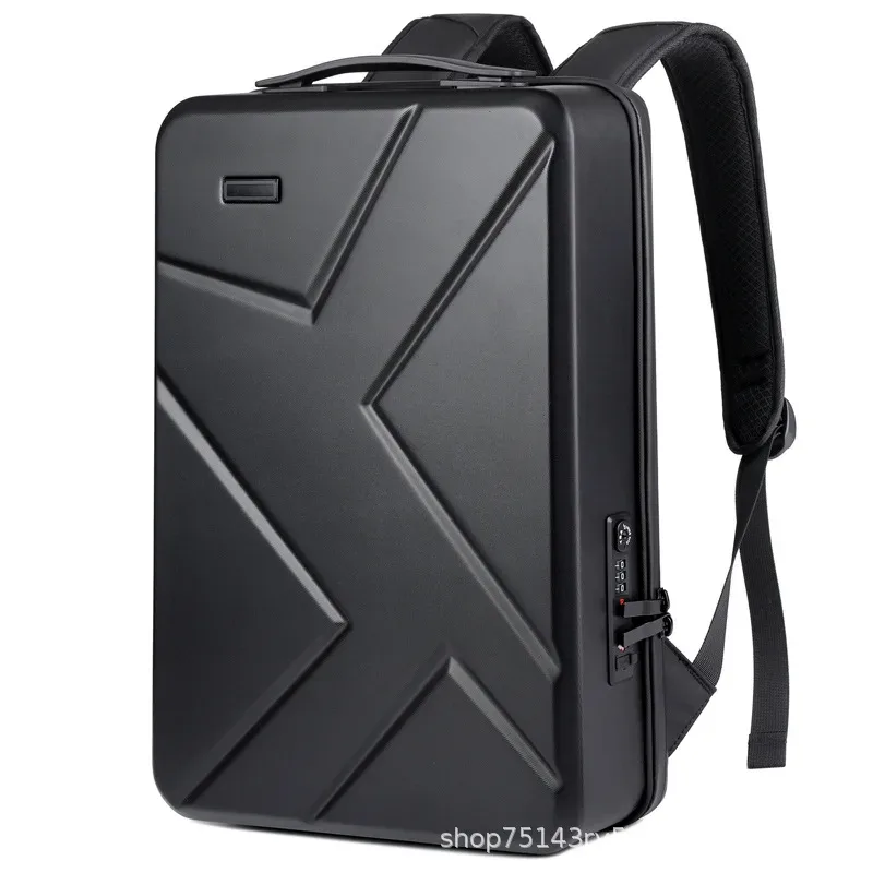 sac à dos multifonctionnel pour homme, sac pour ordinateur portable, sac à coque rigide, grande capacité, hydrofuge, abs, usb, e-sports, mode