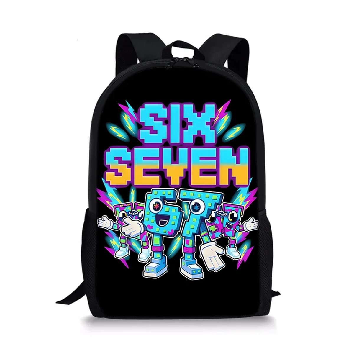 sacs à dos classiques populaires et amusants 67 six sept pour écoliers, sacs d'école imprimés en 3d, sacs à dos oxford imperméables pour garçons/filles, sacs à dos pour ordinateur portable