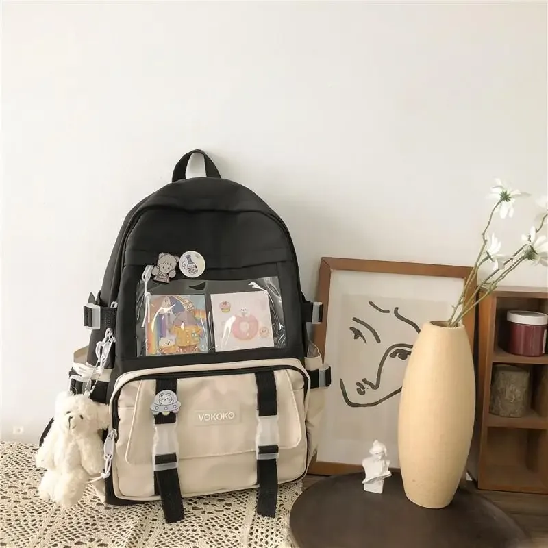 sac à dos étanche pour femme, sac d'école pour adolescente, cartable d'étudiant, sac à dos pour ordinateur portable, sac à dos de voyage féminin mignon