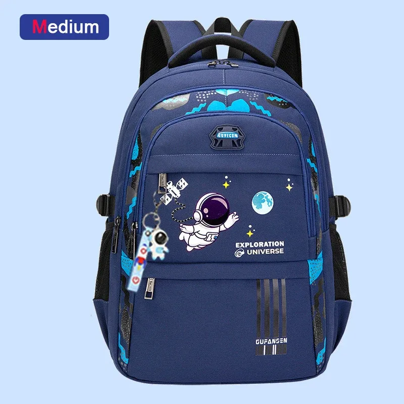sac à dos d'école astronsominitié pour garçon, cartable étanche pour enfant du primaire