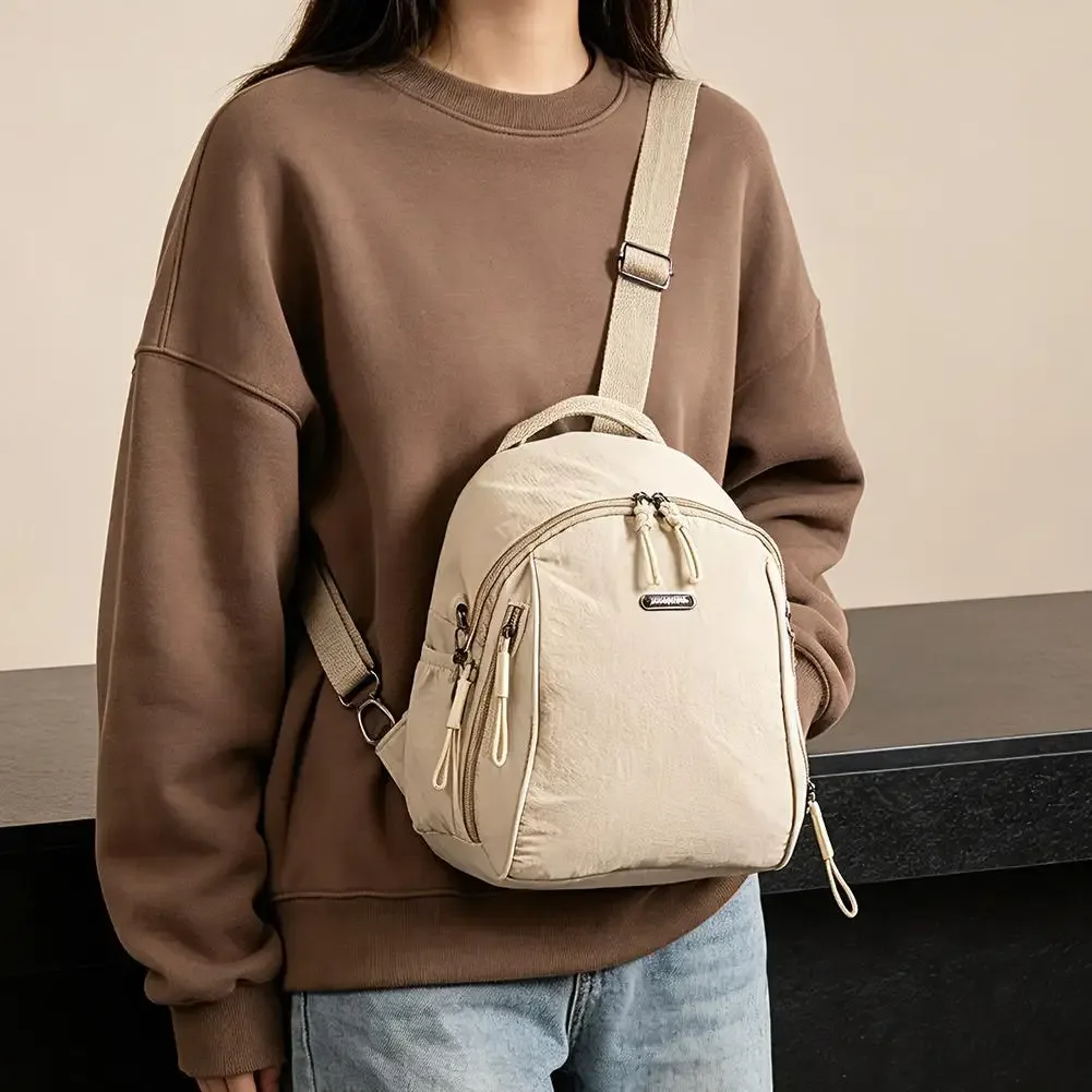 sac à dos décontracté pour femmes et filles, sac d'école en tissu oxford pour collégiennes, sac à dos de voyage coréen