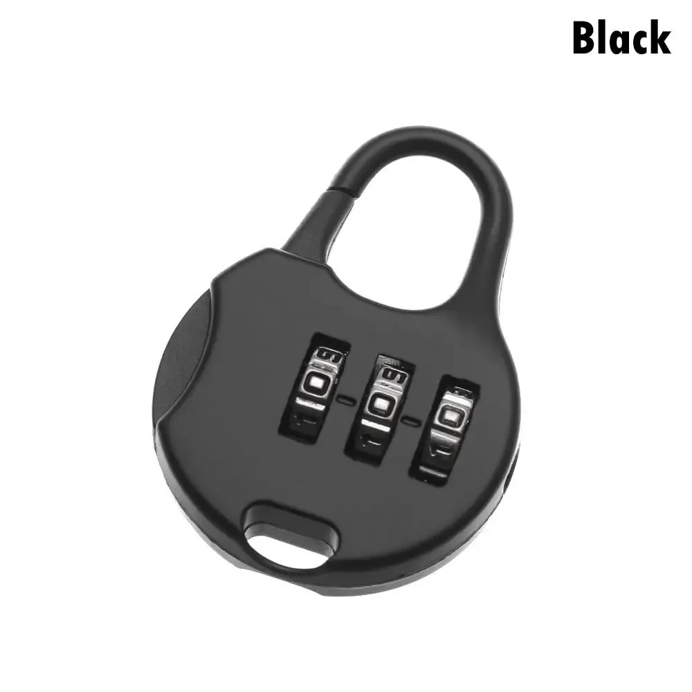 mini cadenas à 3 chiffres en métal, serrure à mot de passe blocode, valise de voyage, protecteur de journal, outil de sécurité, étui de psych, fourniture