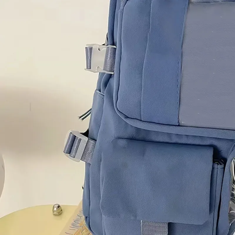 sacs à dos populaires pour filles, couleur rose violet, pour lycéennes, sans aucune version accessoire