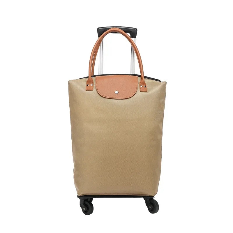 weishengda-sac à bagages à roulettes pour femme, sacoche de voyage à roulettes