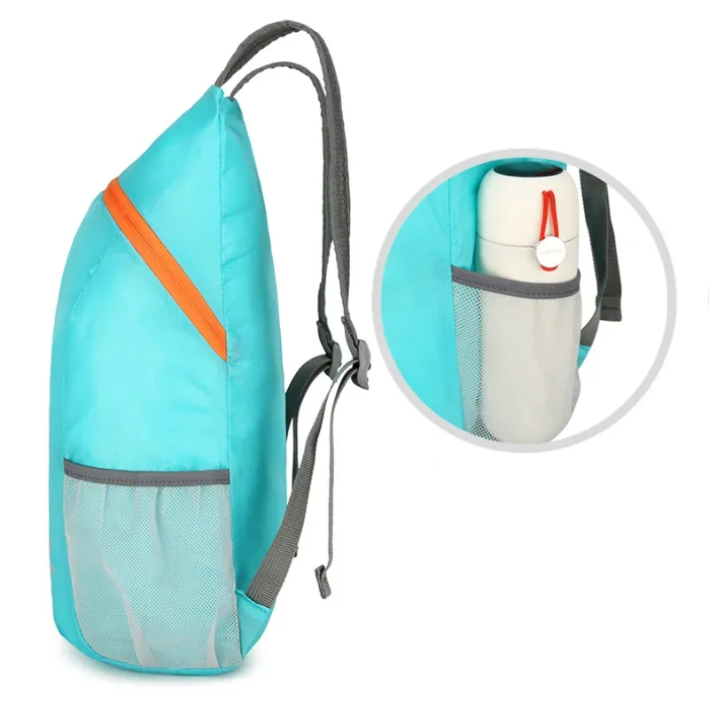 sac à dos de voyage léger pliable, imperméable, portable, sac de rangement extérieur