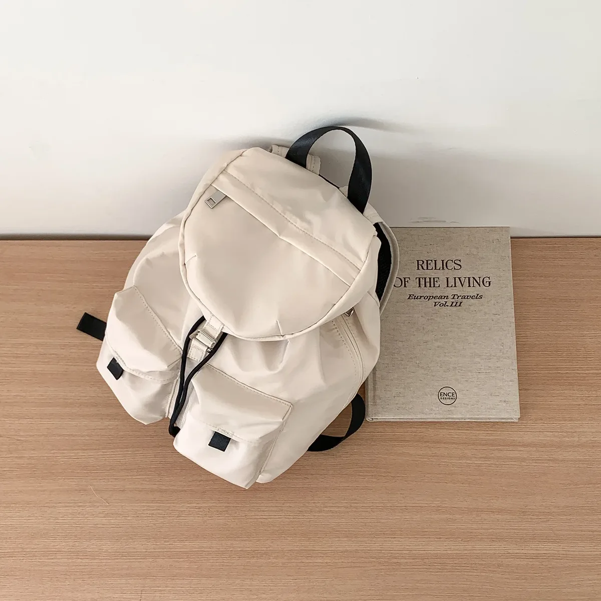 sac à dos en nylon printemps-été, grande capacité, léger, confortable, texture, sac de voyage, sac de banlieue, tendance, sac à dos pour ordinateur portable